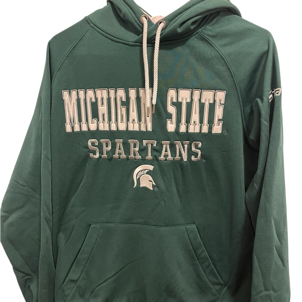 Stadium Athletics Green Sweatshirt Michigan State Spartans